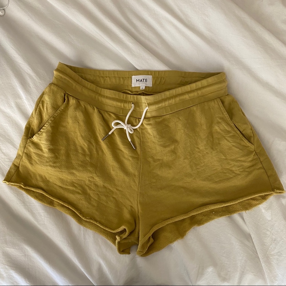 Mate the label lounge shorts - pear
